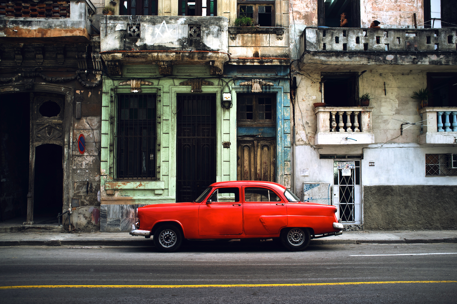 Cuban street scene