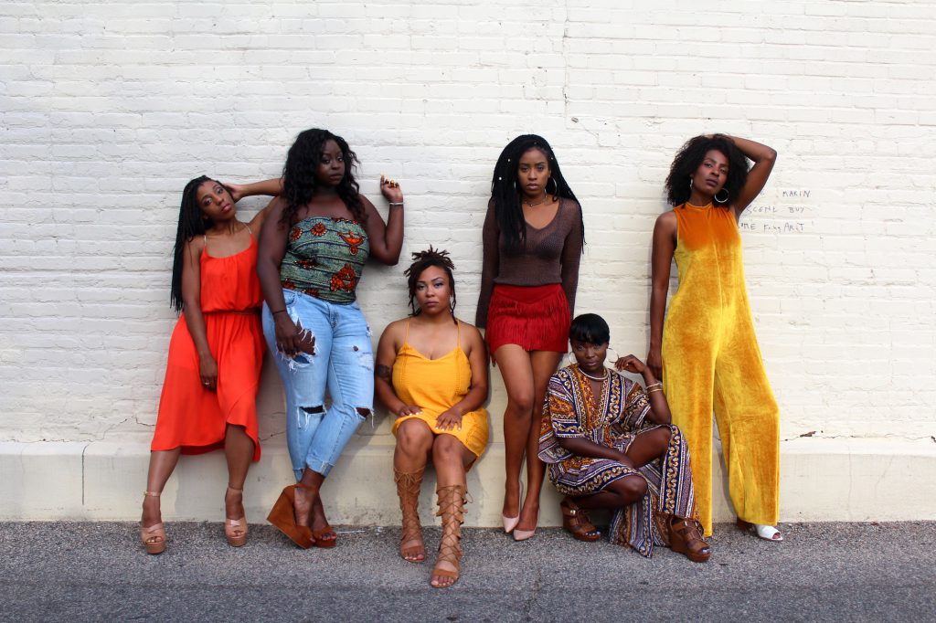 group of black women