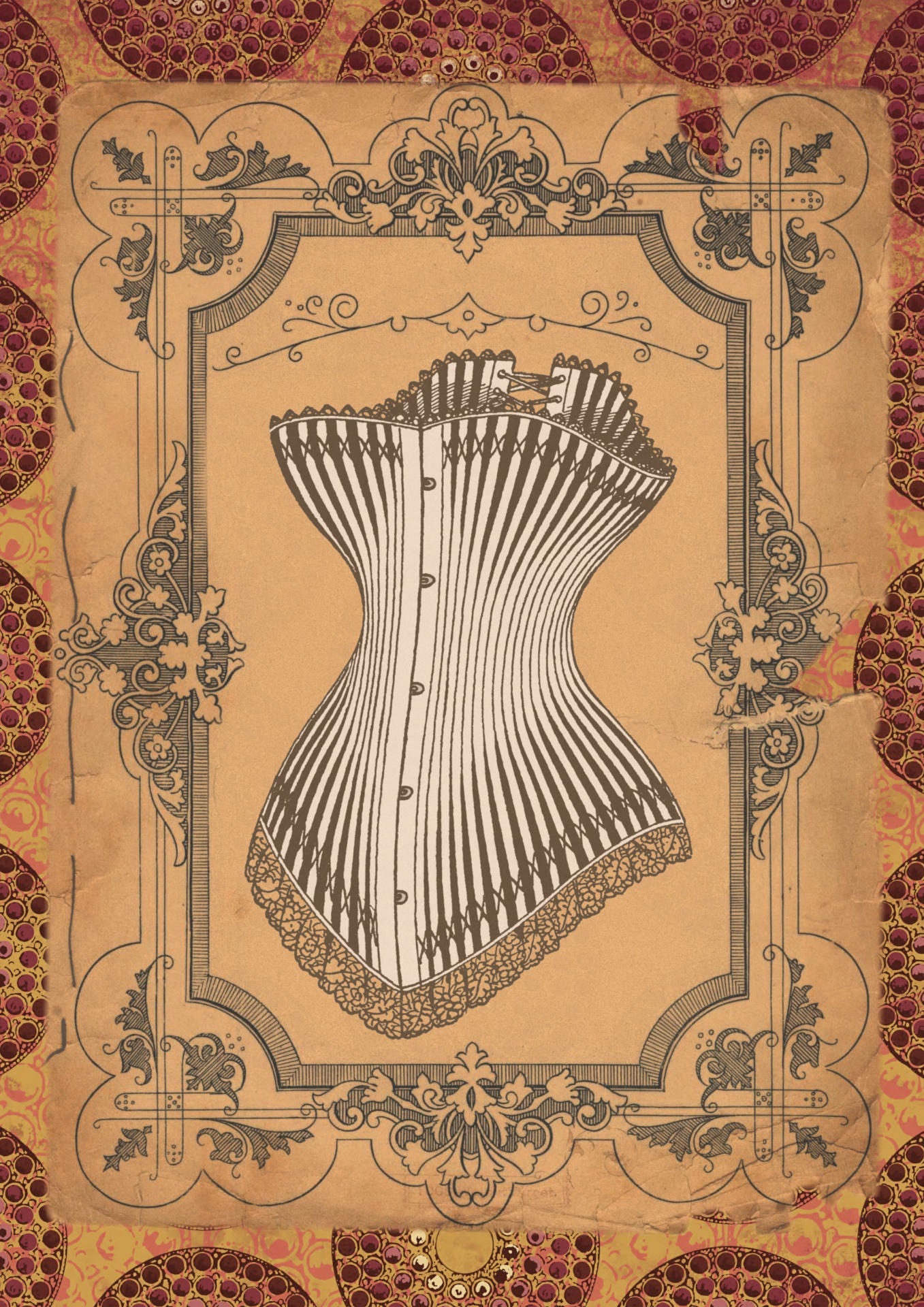 Conical Victorian Corset Student Work Registration is still on