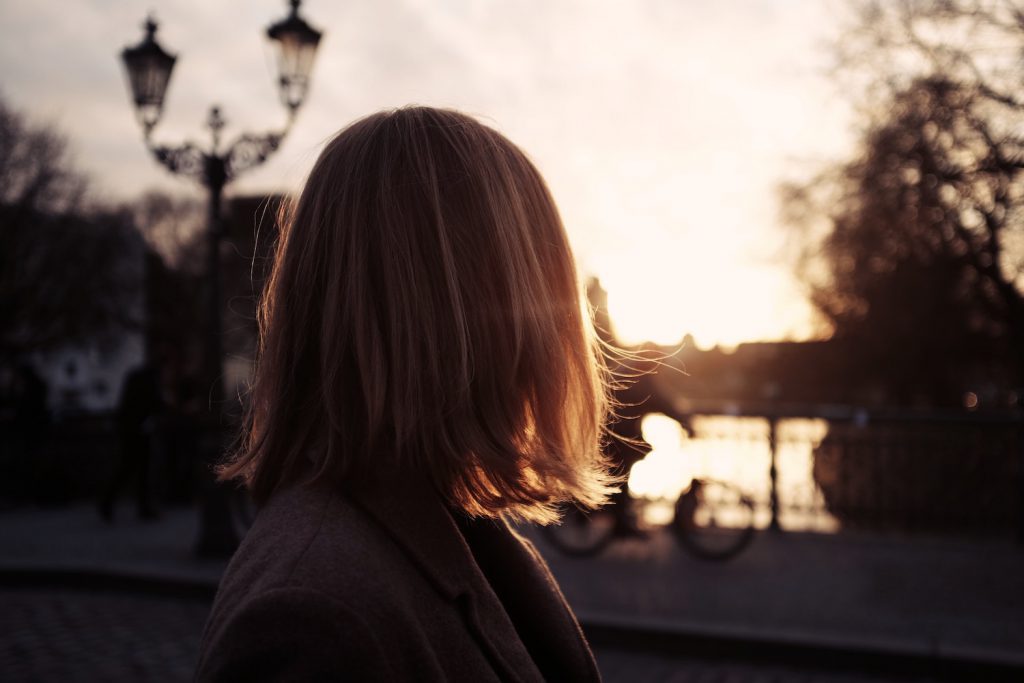 decorative image: selective focus photography of woman wearing grey notched lapel suit jacket