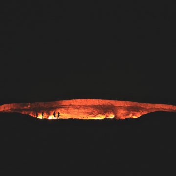 volcano fire ring image